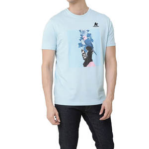 Camisetas Estampadas de Manga Corta de Alta Calidad, Ligeras, Camisetas Estampadas Más Vendidas con Logotipo Frontal - Product Image 1