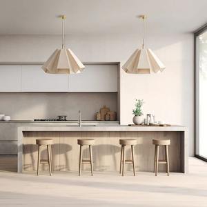 Modern GeoGem Pendant <b>Light</b> Sleek Geometric Hanging Lamp for Kitchen Island Dining Room and Contemporary Interiors - Product Image 3