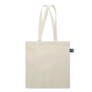Borsa shopper in cotone del commercio equo e solidale OSOLE++ - Merchandising sostenibile - Product Image 4