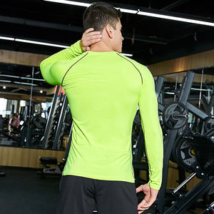 Nouveaux maillots de bain imprimés respirants, chemises de protection solaire à manches longues pour hommes, service OEM avec logo personnalisé - Product Image 2