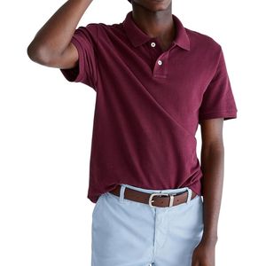 Polos de algodón 100%, diseño de logotipo personalizado, camiseta polo ligera de manga corta para uso diario - Product Image 3