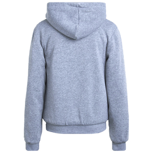 Sweat-shirt à capuche zippé intégral pour homme, en maille imperméable de haute qualité, couleur unie, mélange coton-polyester, fabriqué au Bangladesh - Product Image 5