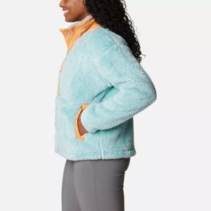 Blouson bombardier confortable zippé avec logo personnalisé OEM veste polaire Sherpa pour femmes manteau décontracté blanc veste à glissière 100% polaire avec couleur personnalisée - Product Image 4