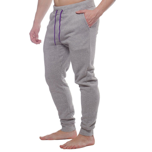 กางเกงวอร์มทรงหลวมสำหรับผู้ชายสำหรับใส่ไปยิมกางเกงกีฬาแบบปรับแต่งได้พร้อมปลอกยางยืดใส่สบาย - Product Image 5