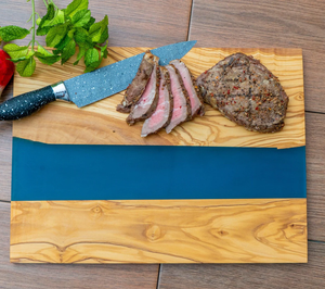 Planche à découper en bois et résine de qualité supérieure et pendaison de crémaillère ou cadeaux prix de gros de haute qualité - Product Image 3