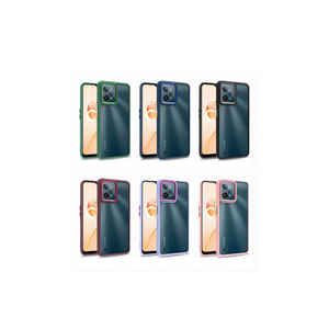 Coque arrière de protection en silicone Netzy SAFA Flora Series pour Realme C31 et Poco X4 Pro 5G, anti-traces de doigts, couleur verte - Product Image 3