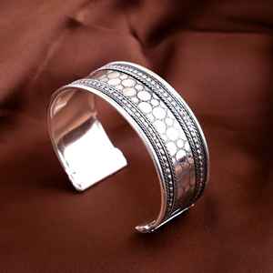 Beaux bracelets en laiton unisexe bijoux faits à la main avec chaînes incluses cadeau chrétien taille réglable en vrac en gros - Product Image 5