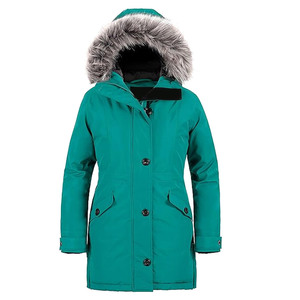 Chaqueta Parka cómoda con color personalizado, el mejor diseño, nuevo estilo, chaqueta Parka forrada de tela para mujer, llegada transpirable - Product Image 1