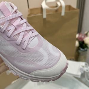 Chaussures de course respirantes doublées en maille, tendances roses, chaussures haut de gamme, chaussures de marche antidérapantes, chaussures de basket-ball pour hommes - Product Image 2