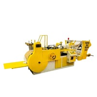 Petite machine écologique de fabrication de papier avec roulement de moteur pour sacs kraft marron de livraison alimentaire - Prix compétitif 380V/220V Haute Performance