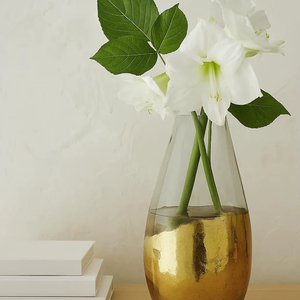 Elegante florero de metal hecho a mano, centro de mesa decorativo para el hogar, sala de estar, vestíbulo del hotel y exhibición de decoración de bodas - Product Image 1