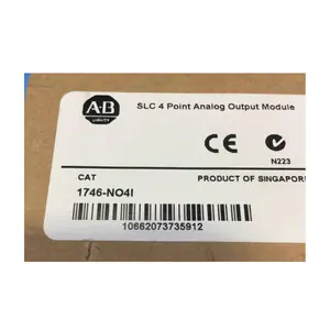 Ready to Ship 1746-NO4I SLC 500 Analog Current Output 4-Ch Ser A Plc Module with Latest Technology Made Plc Module