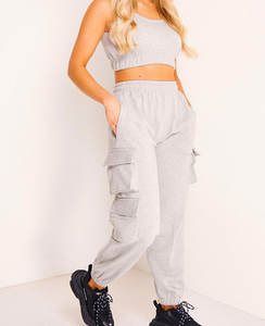 Haute qualité Jogging survêtement deux pièces ensembles à capuche entraînement personnalisé polaire femmes respirant survêtements Gym Fitness ensemble - Product Image 2