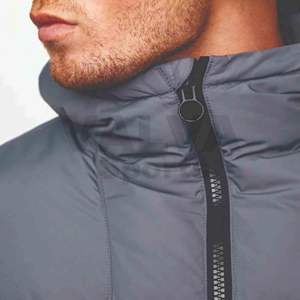 Chaquetas de hombre de burbuja de invierno personalizadas de alta calidad al por mayor diseño de estilo de invierno de lona a prueba de viento de alta calidad - Product Image 5