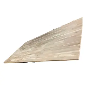 越南制造商使用天然建筑材料制作厨房台面的金香木切板