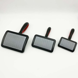 Brosse à poils pour chien en acier inoxydable TPR PP, outil de toilettage écologique pour chiens - Product Image 2