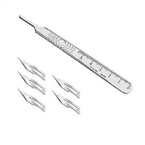 Meilleur prix, logo personnalisé imprimé, manche de scalpel chirurgical en acier inoxydable, certifié CE, ensemble d'instruments de classe II, Caronia Surgical - Product Image 6