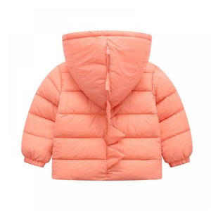 2025 mode Polyester enfants vêtements mignon vers le bas hiver Long manteau bouffant veste chaude pour garçons ours Style - Product Image 5