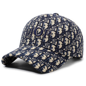 Casquette de baseball monogramme DJOP virale <span class=keywords><strong>TikTok</strong></span>, casquette ajustable style vintage, casquette unisexe brodée pour la mode urbaine - Product Image 3