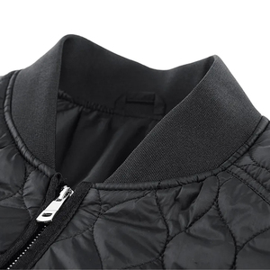 Nuevo diseño atractivo al por mayor de chaqueta acolchada de talla grande logotipo personalizado impreso de alta calidad chaqueta transpirable personalizada para hombre - Product Image 5