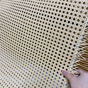 Venta al por mayor R09 ajustable alta tenacidad Durable reutilizable plástico ratán caña correas malla Flexible caña sintética muebles artesanales - Product Image 3