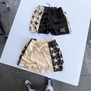 กางเกงว่ายน้ำสำหรับผู้ชายกางเกงว่ายน้ำแบบกำหนดเองได้ชุดว่ายน้ำลายดอกไม้ผ้าโพลีเอสเตอร์100% เป็นมิตรต่อสิ่งแวดล้อมระบายอากาศได้ดี - Product Image 4