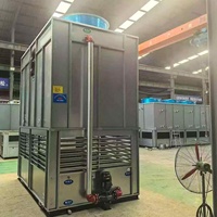 Équipement d'échange de chaleur de réfrigération Condenseur pour climatisation centrale commerciale