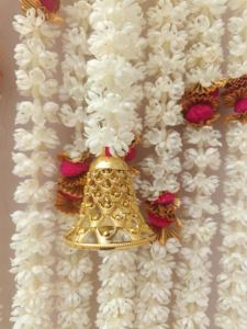 Romántico Mogra flor cadena Floral pompón cadena Nikah partición musulmana boda decoración telón de fondo moda Festival fiesta Decoración - Product Image 2