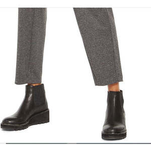 Pantaloni Capri da Donna Eileen Fisher a Vita Alta, Stile Casual con Elastico in Vita, Traspiranti, Colore Grigio, Taglia XL - Product Image 3