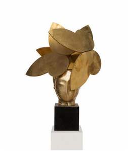 Escultura Contemporánea de Aluminio Hecha de Metal de Alta Calidad para Interiores Minimalistas y Coleccionistas de Arte - Product Image 3