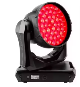 Luz Móvil Profesional de Cabeza Móvil LED RGBW Negra - Product Image 2