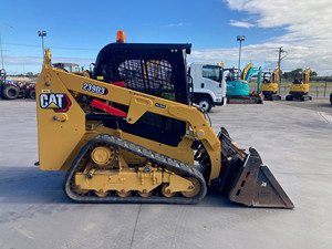 Chargeur compact Cat 255 de vente chaude, mini-chargeur CAT 255 d'occasion, prix d'usine, haute performance, équipement de construction fiable - Product Image 4