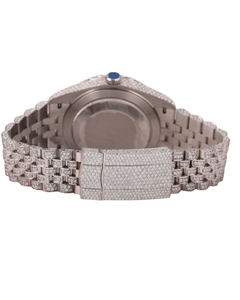 Pass Diamond Tester Custom Moissanite Watch DEF Color VVS Iced Out Watch Hiphop Moissanite Watch para hombres - Product Image 3