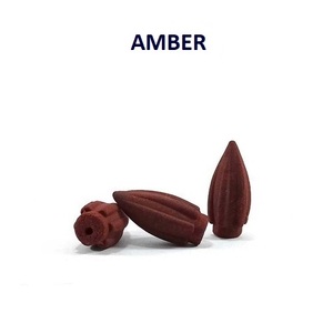 Conos de incienso de reflujo de bala ámbar Natural, suministro al por mayor de la mejor marca (rojo) - Product Image 1