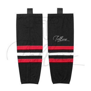 Wholesale 100% Polyester Ice Hockey Jerseys Digital Print Colorful Breathable Quick Dry Unisex Adults OEM Service 280g Custom - Product Image 4