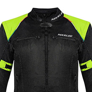 Veste de moto d'été de haute qualité pour dames vêtements de course en maille protectrice et respirante pour le cyclisme en ville avec col montant - Product Image 3