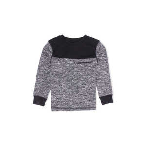 Branded Boy Tee in Black & Charcoal Colección de camisas para niños - Product Image 3