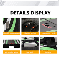 NOUVEAU ARRIVÉ 36MPH 60KMH Vitesse 12000 Watt Jet Ski Moteur Electrique Planche de surf motorisée Planche de surf entièrement en fibre de carbone