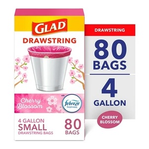 ถุงขยะแบบมีเชือกผูก Glad ForceFlex Protection Series ขนาดใหญ่ สำหรับห้องครัว ความจุ 13 แกลลอน จำนวน 110 ใบ - Product Image 6