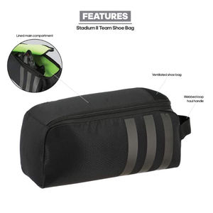 Sac à chaussures personnalisé en tissu pour train, football, golf, football Sac à chaussures de voyage avec rangement en polyester Sac à chaussures pour football sportif - Product Image 6