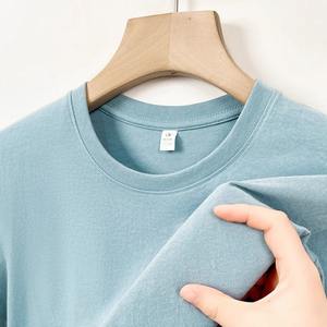 T-shirt d'été décontracté pour hommes 100% coton Cool Loose O-Neck Tops T-shirts à manches courtes - Product Image 2