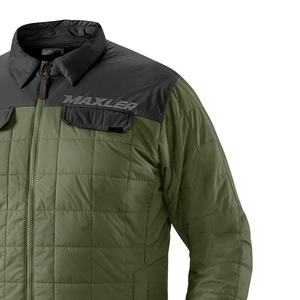 Vente en gros de doudoune à capuche personnalisée de style de rue pour hommes hiver matelassée chaude et imperméable avec logo sur le devant - Product Image 5