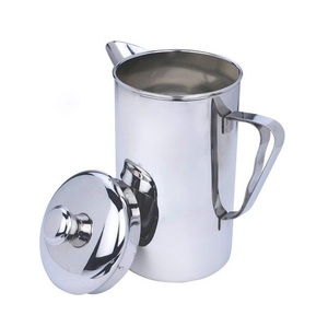 Pichet à eau en métal classique pour hôtel Restaurant fêtes à la maison Occasion de mariage ustensiles de cuisine vaisselle - Product Image 2