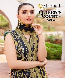 ชุดราตรีชุด pakistani salwar kameez สำหรับผู้หญิงผ้าฝ้ายพิมพ์ลายสีขาวในสนามหญ้าเสื้อลำลองและ dupatta - Product Image 6