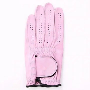 ถุงมือหนังแกะแท้แบบนุ่มสำหรับผู้ชายและผู้หญิง หลายสี  พร้อมโลโก้ OEM แบบกำหนดเอง  ยืดหยุ่น กันน้ำ  ปิดด้วยหัวเข็มขัด - Product Image 1