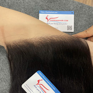 Extensiones de cabello humano vietnamita crudo 100% más vendidas con cierre de encaje Estilo recto natural La mejor calidad y precio de fábrica - Product Image 6