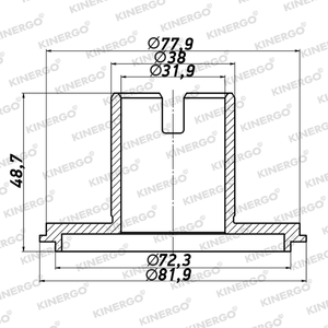 Maza de Impulsor HBTO19 para Aisin Warner Toyota / Lexus TB-65SN A960E/F; A750E - Product Image 2