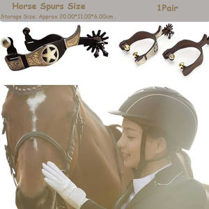 2025 conception d'éperons de cheval étanche de bonne qualité dans la conception de nouveauté Logo personnalisé et conception d'éperons de cheval OEM entretenu - Product Image 2