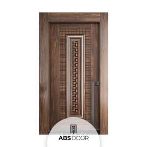 Porte d'entrée moderne en acier de haute sécurité ABSDOOR DARIA, économique, élégante, pour villa, hôtel, porte d'entrée principale, Turquie - Product Image 1