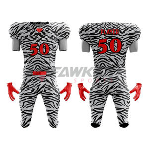 Uniforme de sublimation d'uniforme de football américain de haute qualité avec votre uniforme américain imprimé de logo - Product Image 1